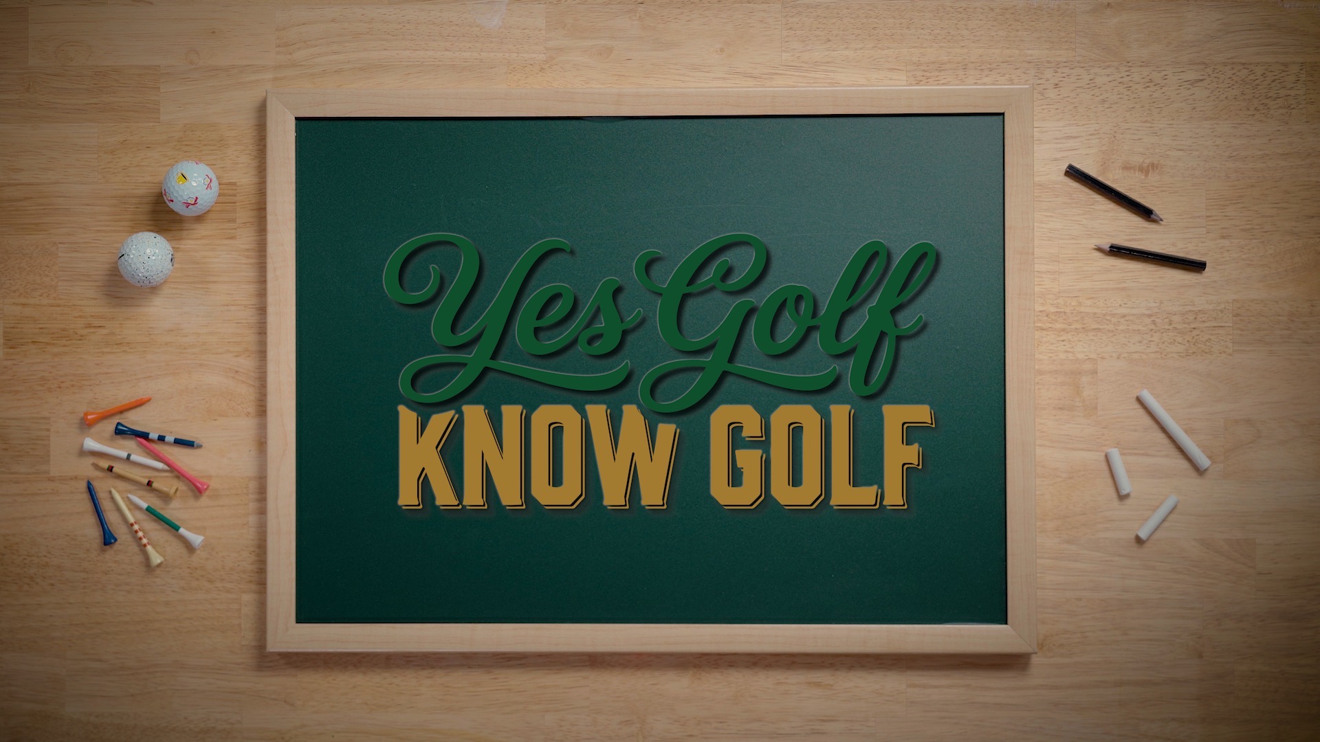 Yes Golf Know Golf